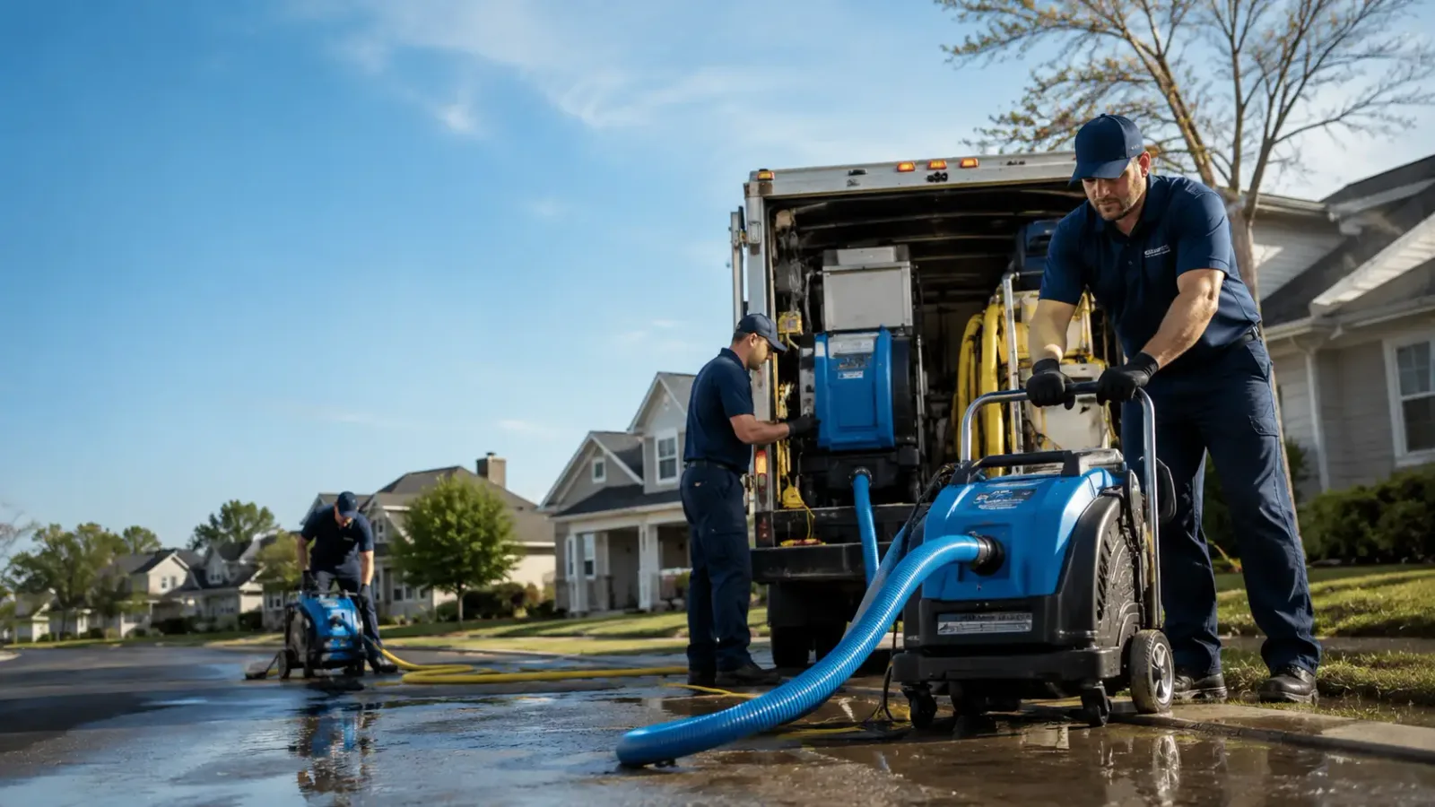 Flood Damage Cleanup in Oquawka, IL